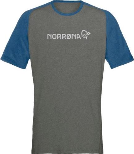 Norrøna Men's Fjørå Equaliser Lightweight T-Shirt  Mykonos Blue/Castor...
