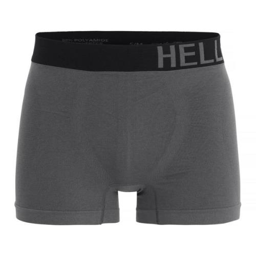 Hellner Men's Svierkku Seamless Boxer Asphalt