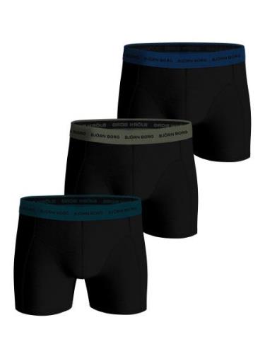 Björn Borg Men's Cotton Stretch Boxer 3-pack Multipack 4