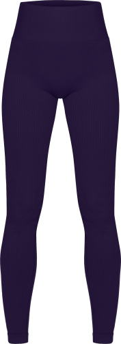 Röhnisch Women's Seamless Soft Rib Tights Blackcurrant