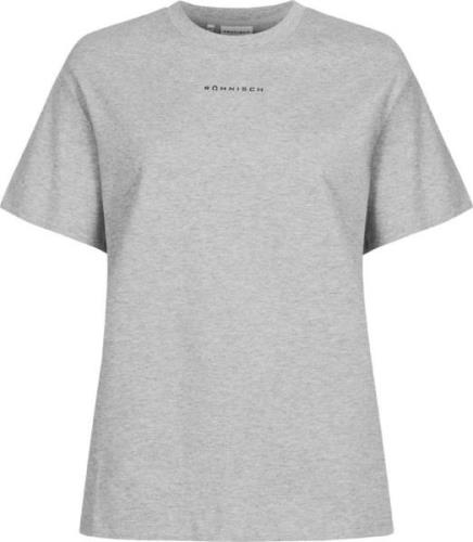 Röhnisch Women's Cotton Melange Tee Grey Melange