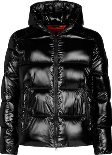 Save the Duck Men's Animal Free Hooded Puffer Jacket Edgard Black