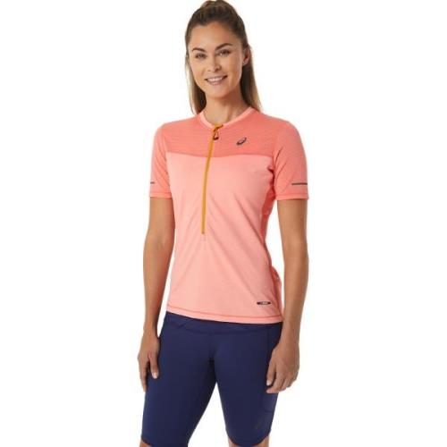 Asics Women's Fujitrail Short Sleeve Top Papaya/Guava