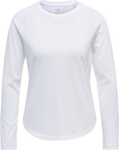 Hummel Women's hmlMT Vanja T-Shirt L/S White