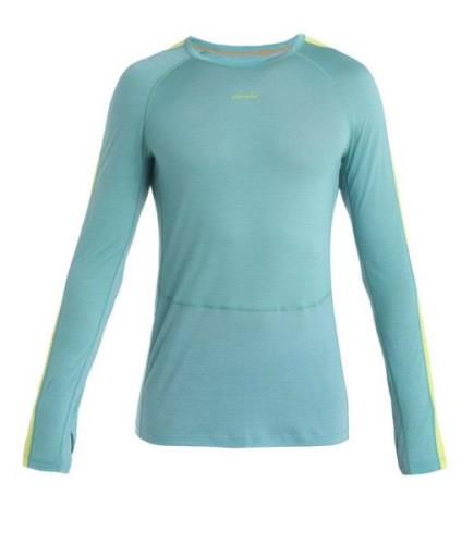 Icebreaker Men's 125 Zoneknit™ Long Sleeve Crewe Cloud Ray/Hyper/Cb