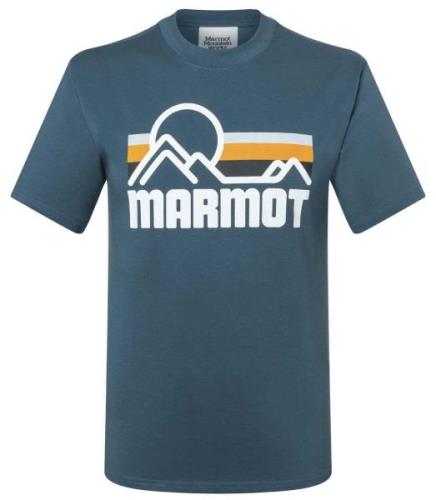 Marmot Men's Coastal Tee Short Sleeve Dusty Teal