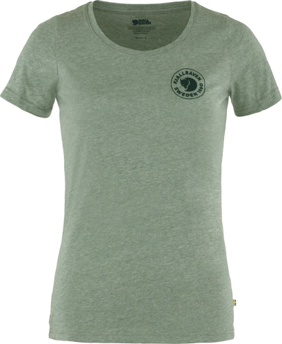 Fjällräven Women's 1960 Logo T-Shirt Patina Green/Melange