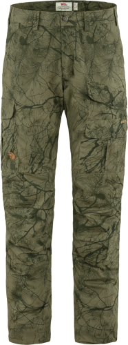 Fjällräven Men's Barents Pro Hydratic Trousers Green Camo-Deep Forest
