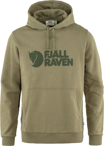 Fjällräven Men's Fjällräven Logo Hoodie Light Olive