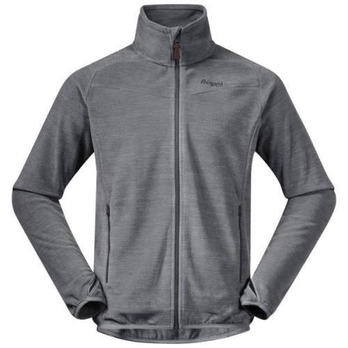 Bergans Men's Hareid Fleece Jacket Nohood Aluminium