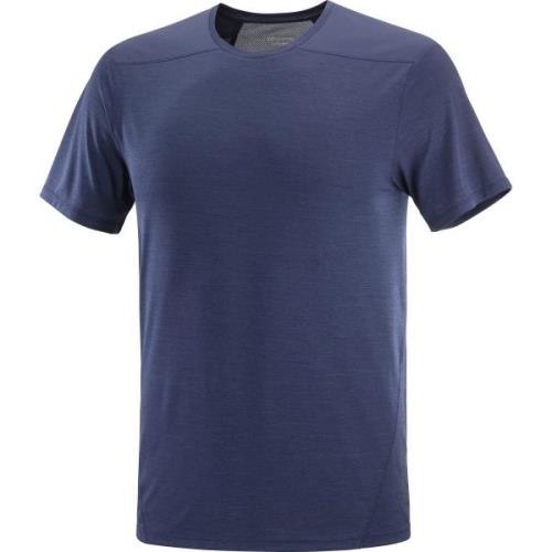 Salomon Men's Outline SS Tee Navy Iris