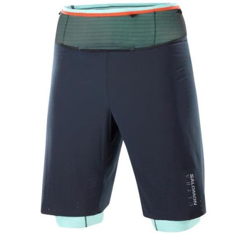 Salomon Men's S/Lab Ultra 2in1 Shorts Night Sky/Cameo Blue/