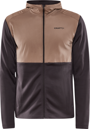Craft Men's ADV Essence Jersey Hood Jacket Slate/DK Clay