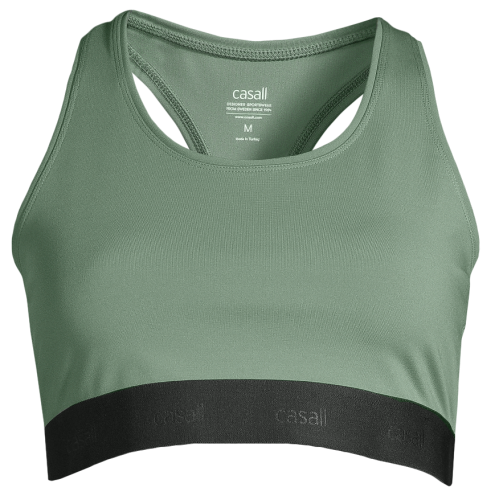 Casall Women's Graphic Sports Bra Dusty Green