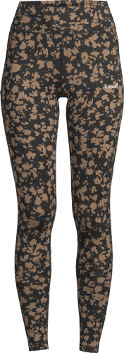 Casall Women's Iconic Printed 7/8 Tights Cosmic Brown