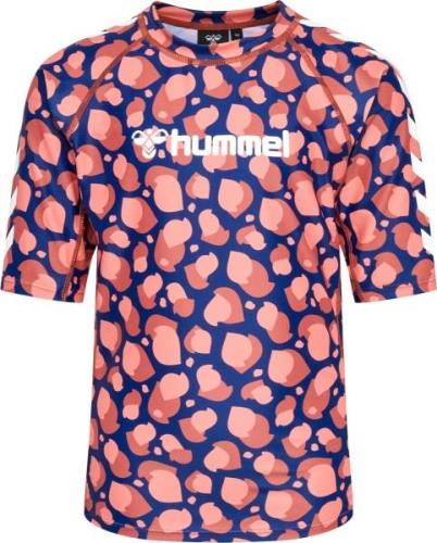 Hummel Kids' Hml Lucia Swim Tee Navy Peony