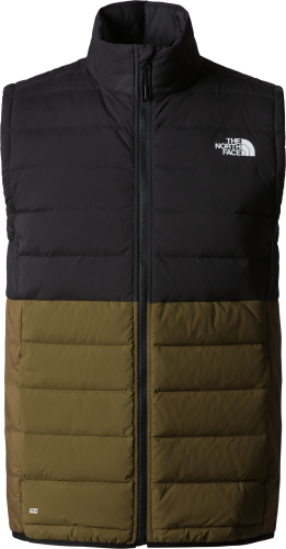 The North Face Men's Belleview Stretch Down Gilet Tnf Black/Military O...