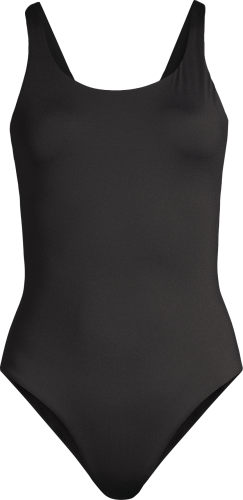 Casall Women's Deep Racerback Swim Suit Black