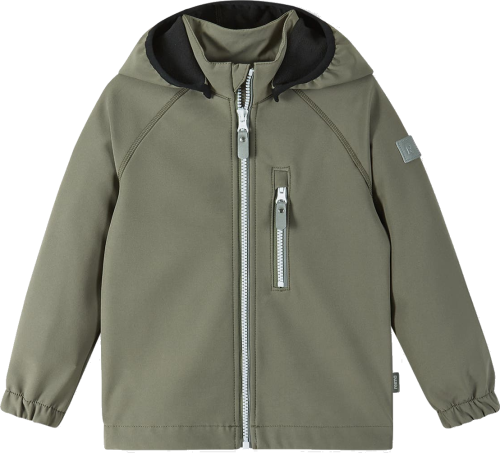 Reima Kids' Softshell Jacket Vantti Greyish Green