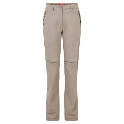 Craghoppers Women's Nosilife Pro Convertible Trousers Mushroom