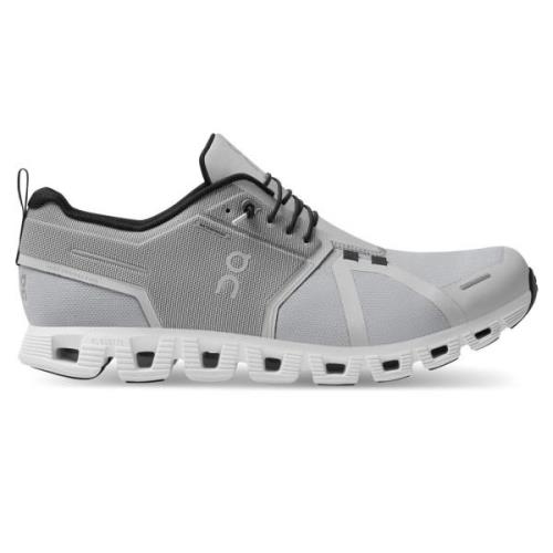 On Men's Cloud 5 Waterproof Glacier/White