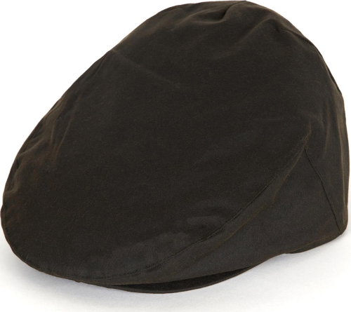 Barbour Men's Wax Flat Cap Olive