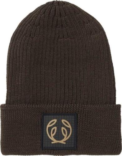 Chevalier Symbol Beanie Leather Brown