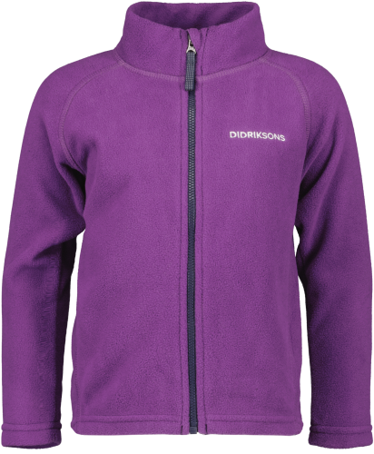 Didriksons Kids' Monte Full Zip 10 Royal Purple