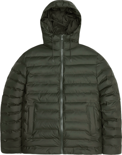 Rains Unisex Lohja Puffer Jacket W3T2 Green