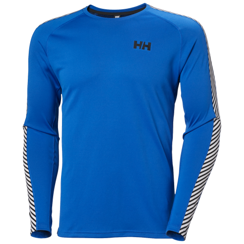 Helly Hansen Men's Lifa Active Stripe Crew Cobalt 2.0