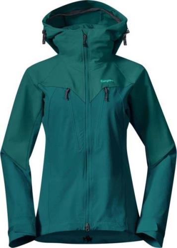 Bergans Women's Tind Softshell Jacket  Malachite Green