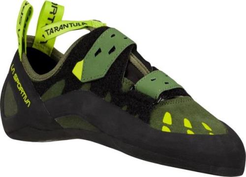 La Sportiva Unisex Tarantula Climbing Shoes Olive/Neon