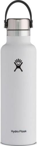 Hydro Flask Standard Mouth Stainless Steel Cap 621 ml White