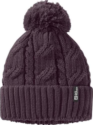 Jack Wolfskin Pompom Beanie Midnight Plum