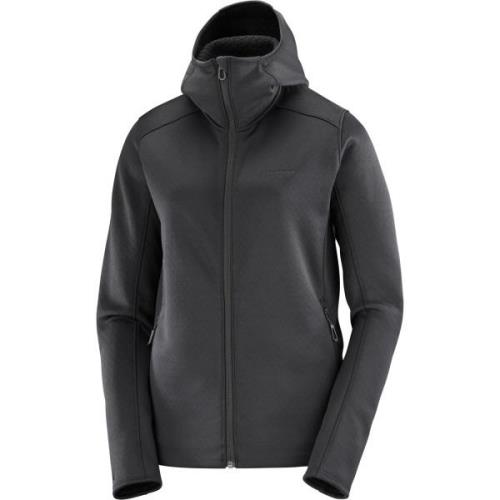 Salomon Women's Sntial Midfleece Deep Black