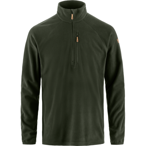 Fjällräven Men's Övik Lite Fleece Half Zip Deep Forest