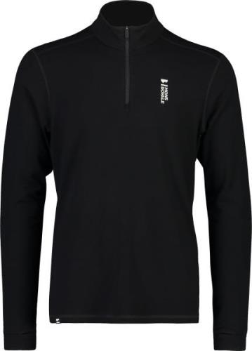 Mons Royale Men's Cascade Merino Flex 200 1/4 Zip Black