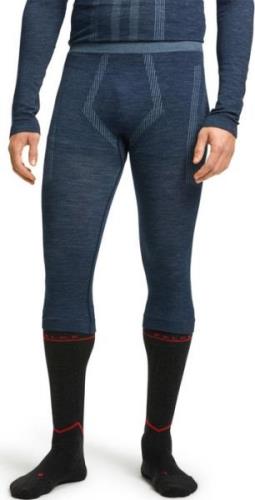 Falke Men's Long Tights Wool-Tech Space Blue