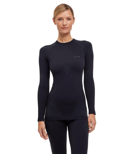 Falke Women's Long Sleeve Shirt Warm Black