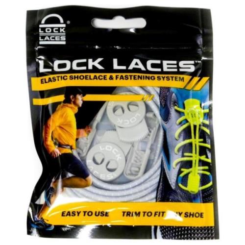 Lock Laces No Tie Shoelaces Cool Grey