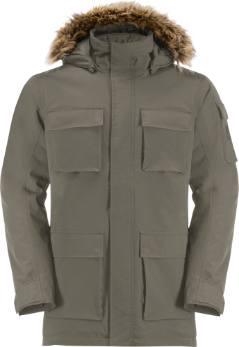 Jack Wolfskin Men's Glacier Canyon Parka Dusty Olive