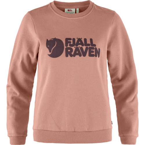 Fjällräven Women's Fjällräven Logo Sweater Dusty Rose-Port