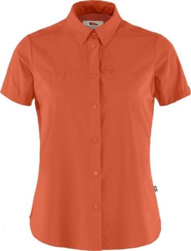 Fjällräven Women's High Coast Lite Shirt Short Sleeve Rowan Red