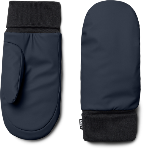 Rains Puffer Mittens Navy