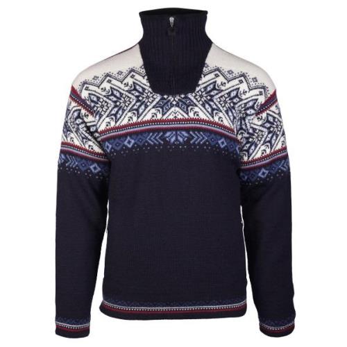 Dale of Norway Vail Weatherproof Men's Sweater Navyredroseoffwhite