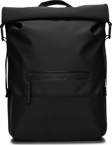 Rains Trail Rolltop Backpack Black