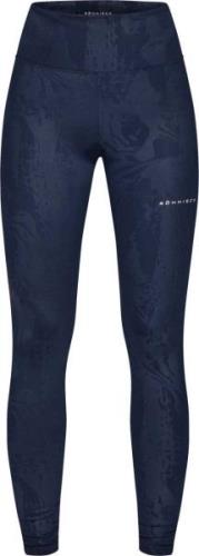 Röhnisch Women's Untamed Emboss Tights Beetle Emboss Navy