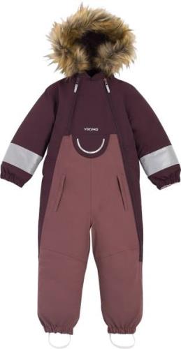 Viking Footwear Kids' Alv Winter Playsuit Pink