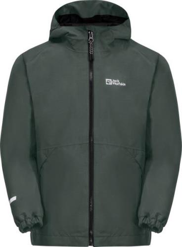 Jack Wolfskin Kids' Iceland 3-in-1 Jacket Slate Green/Black