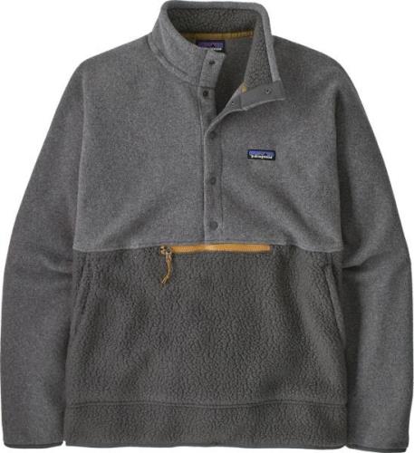 Patagonia Men's Retro Pile 1/2 Snap  Forge Grey